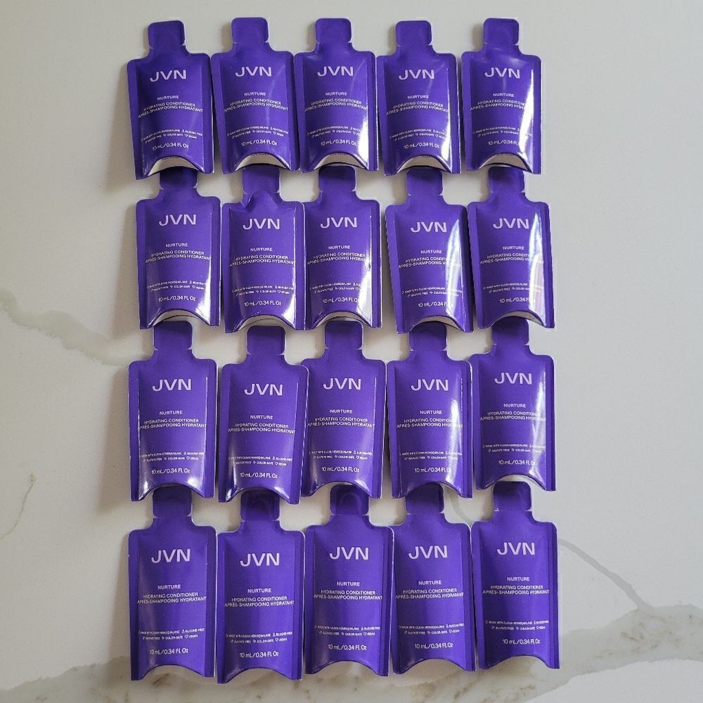 JVN Nurture Hydrating Conditioner 20 pieces x 10ml each 200ml total
